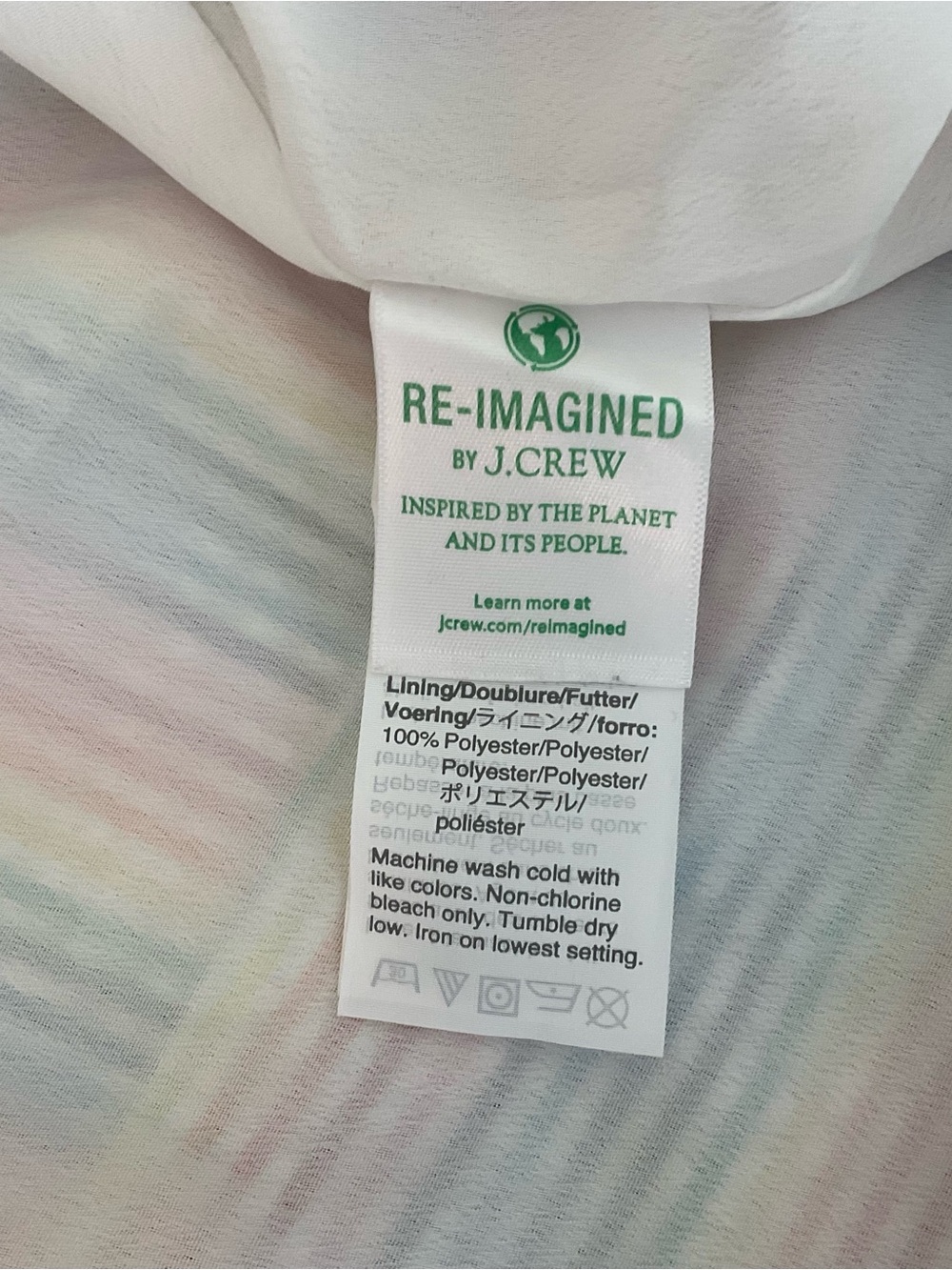 J. Crew Rainbow Seersucker Dress Cut-Out Tie Front Stripe Midi Dress 10 - Picture 14 of 16